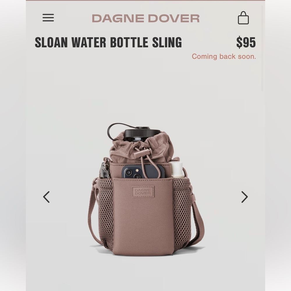Dagne Dover water bottle holder, new